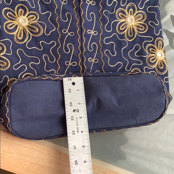 Perfect summer accessory - Boho blue cross body bag - Picture 3 of 7